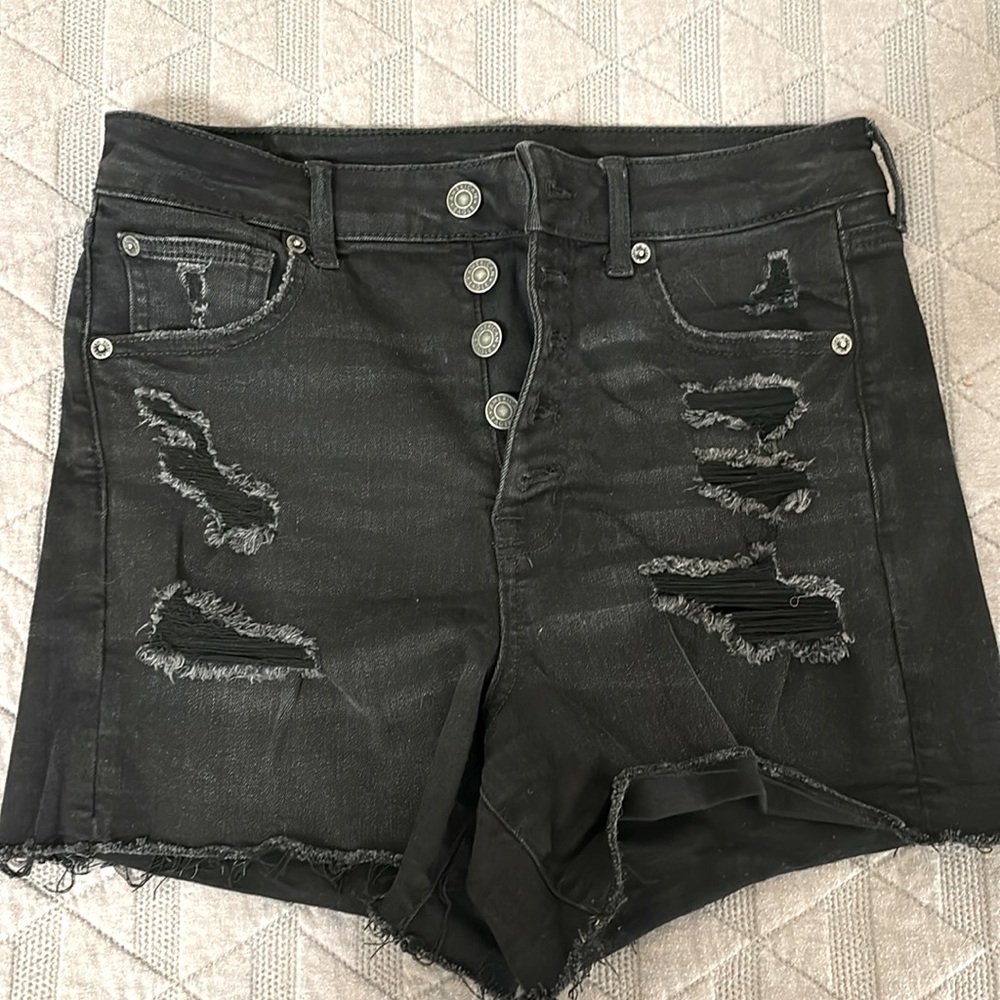 Excellent condition next level stretch button fly shorts